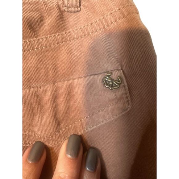 Stefanel Blush Pink Soft Velvet Feel Stretch Straight Leg Jeans Pants Women Sz 8 - Picture 7 of 13